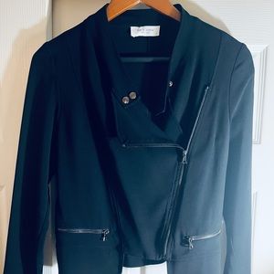 Lola & Sophie moto-inspired dress jacket NWOT S